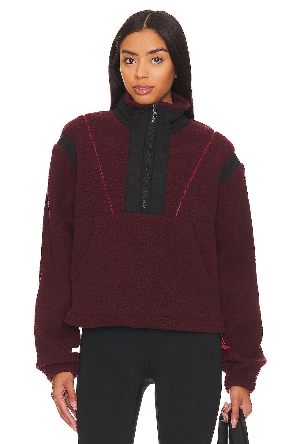 Пуловер IVL Collective Fleece, цвет Windsor Wine