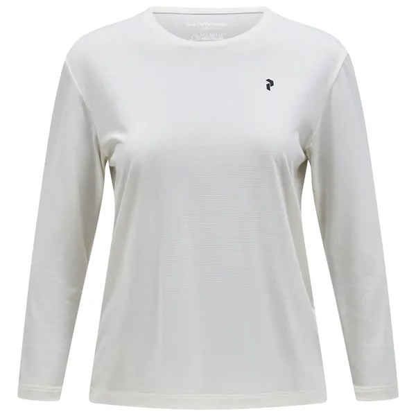 Лонгслив Peak Performance Women's Delta L/S Tee, цвет Vintage White