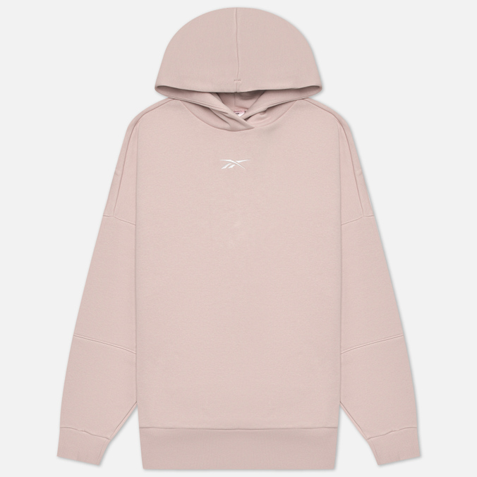 Женская толстовка Reebok Lux Oversized Hoodie бежевый, Размер XS