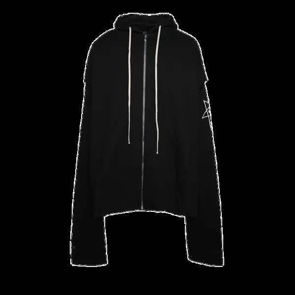 Худи Rick Owens x Champion Flyproof 'Black', черный