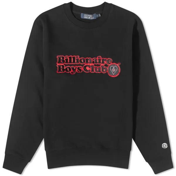 Billionaire Boys Club Свитшот с круглым вырезом, черный
