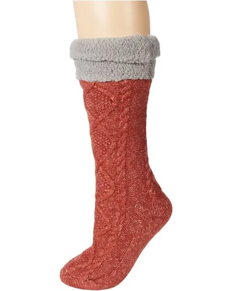 Носки L.L.Bean Fireside Gripper Socks, цвет Sienna Clay