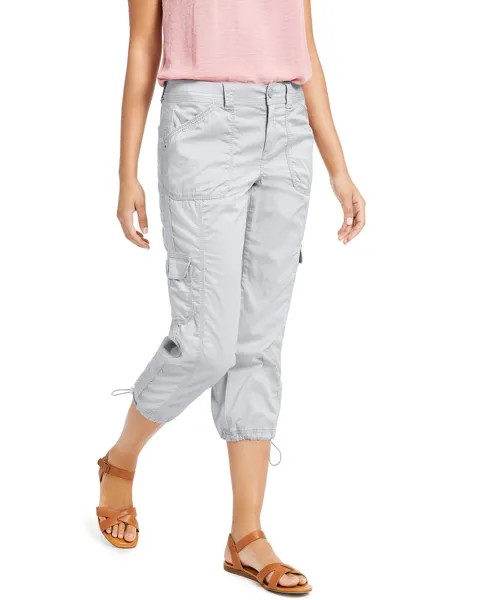 Женские брюки-капри карго, созданные для macy's Style & Co, мульти