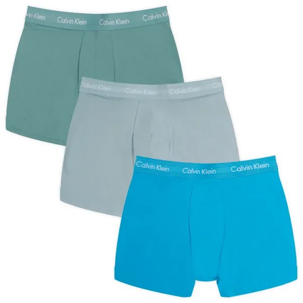 Трусы Calvin Klein Boxer Brief - 3 Pack, синий