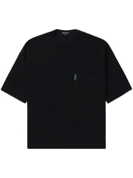 Comme des Garçons Homme футболка с накладным карманом, черный