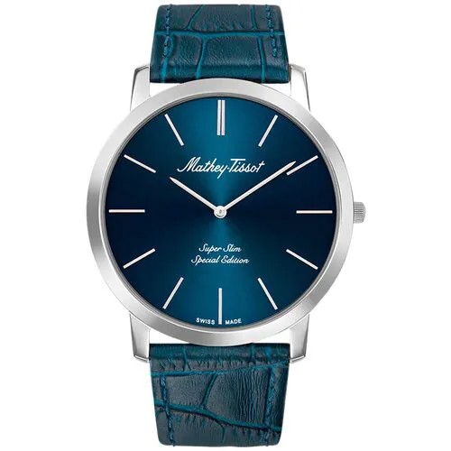 Наручные часы Mathey-Tissot Швейцарские наручные часы Mathey-Tissot H6915ABU, синий