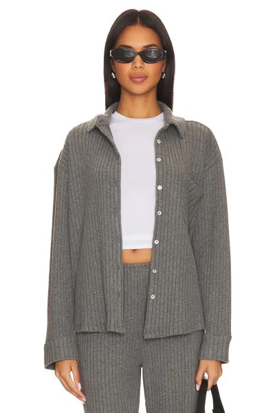 Свитер DONNI.  Rib Shirt, цвет Charcoal Grey