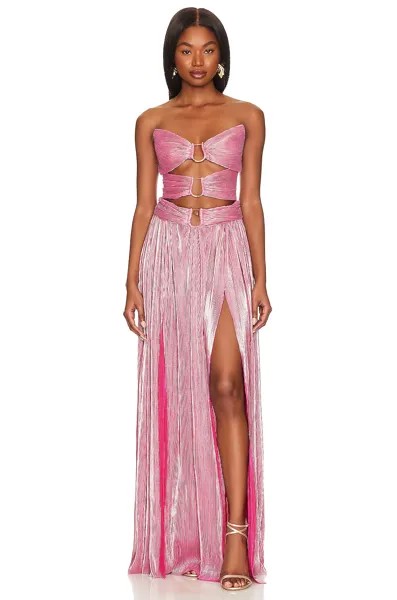 Платье Bronx and Banco Sonny Gown, цвет Metallic Rose