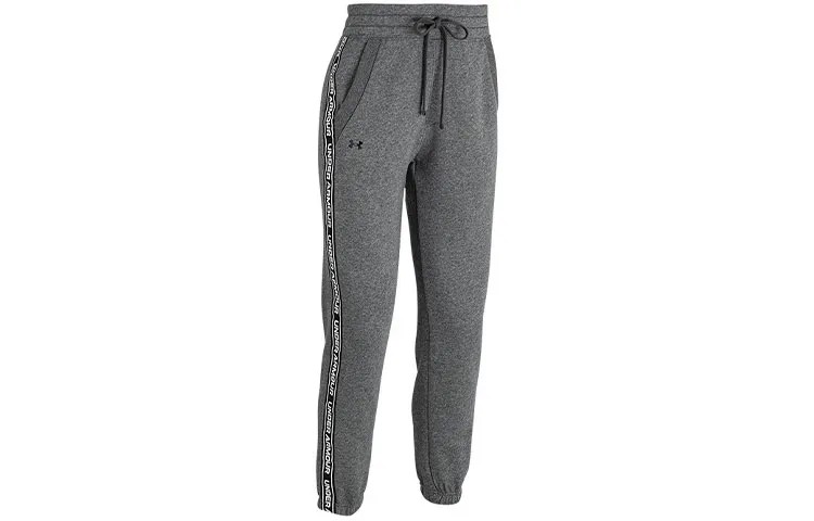 Трикотажные спортивные штаны женские серые Under Armour