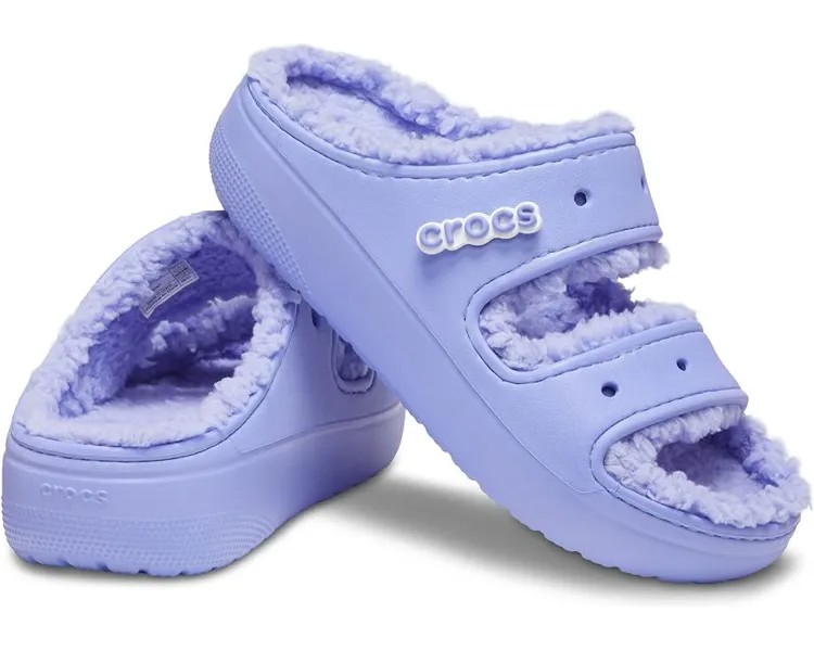 Сандалии Crocs Classic Cozzzy Sandal, цвет Digital Violet