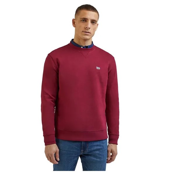 Свитер Lee Plain Crew Sws Crew Neck, красный