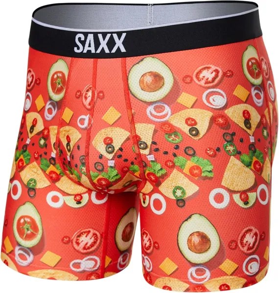 Трусы-боксеры Volt SAXX UNDERWEAR, цвет Deconstructed Nachos/Red