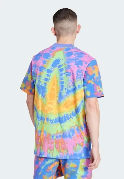 Футболка с принтом Tee adidas Originals, полусиний