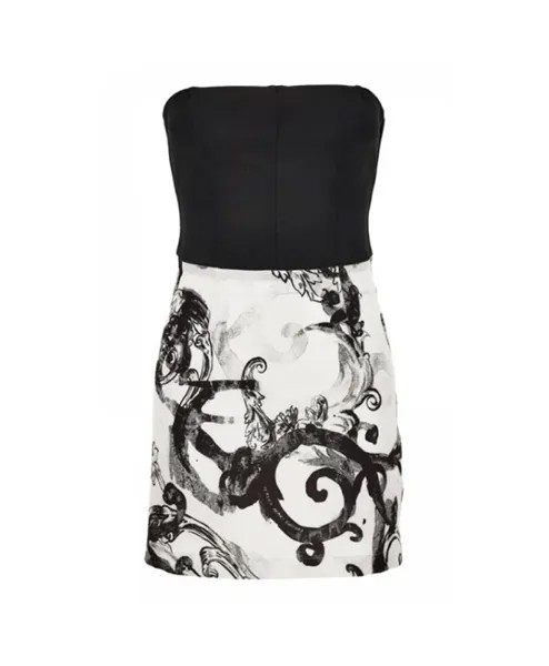 Платье S&S в стиле барокко Versace Jeans Couture, мультиколор