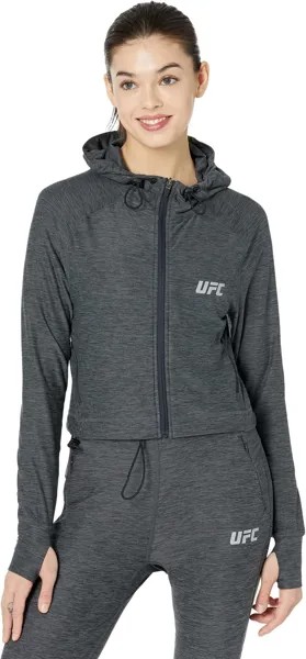 Толстовка Long Sleeve Full Zip Hooded Jacket UFC, черный
