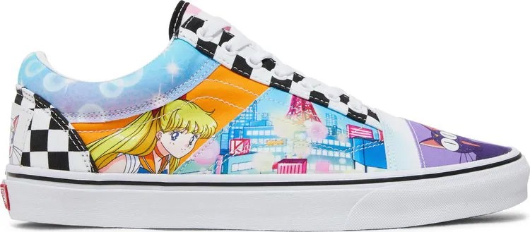 Кеды Vans Sailor Moon x Old Skool Pretty Guardian - Patchwork, разноцветный