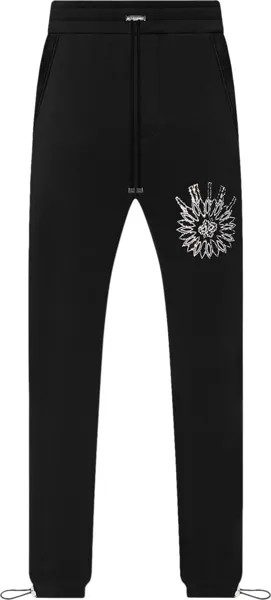 Спортивные брюки Amiri Crystal Stick Poke Sweatpants 'Black', черный