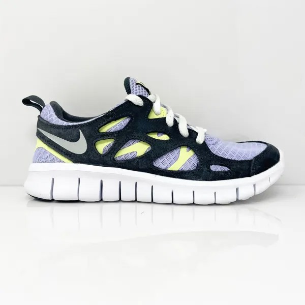 Кроссовки для бега Nike Boys Free Run 2 DD0163-500 фиолетовые, размер 4 года