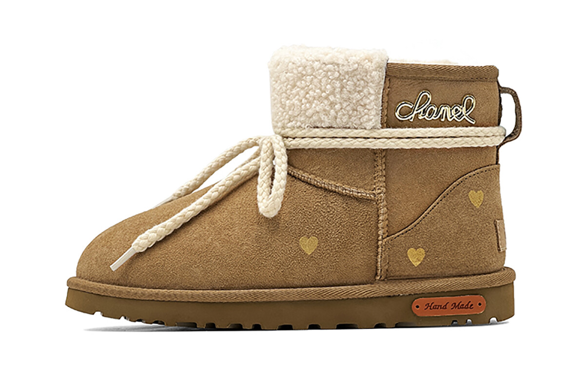 CLASSIC MINI Зимние ботинки женские бежевые Ugg