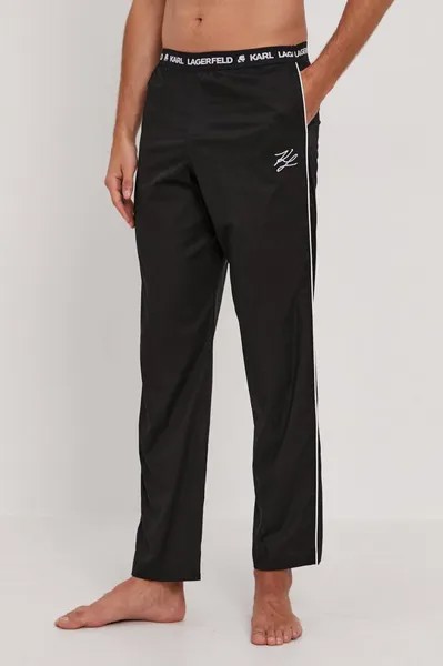 Карл Лагерфельд Пижамные брюки 211M2121 Karl Lagerfeld, черный