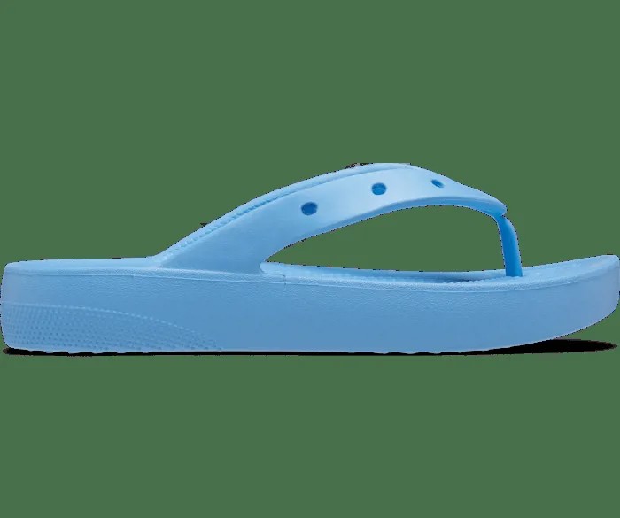Вьетнамки женские Crocs CRW_207714 голубые 39-40 EU (доставка из-за рубежа)