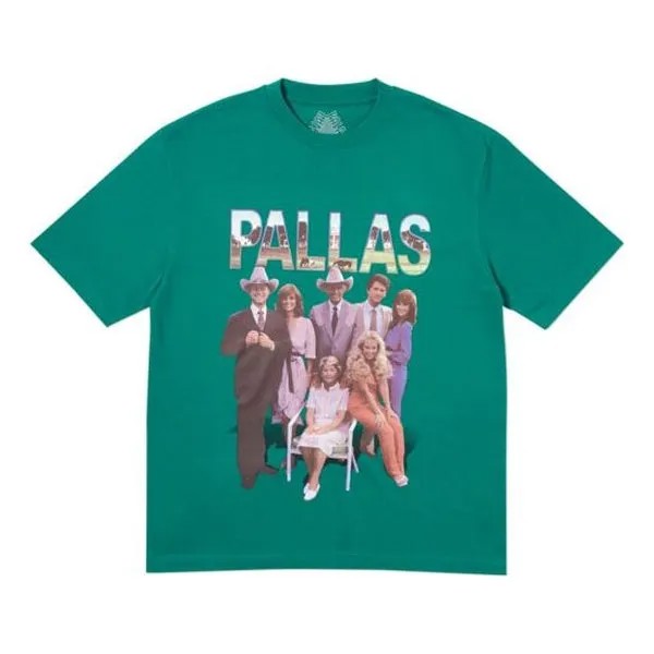 Футболка PALACE Pallas T-Shirt Character Short Sleeve Unisex Green, зеленый