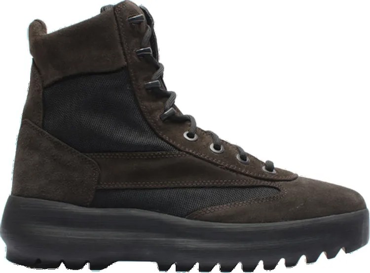 Ботинки Yeezy Season 5 Military Boot Oil, коричневый