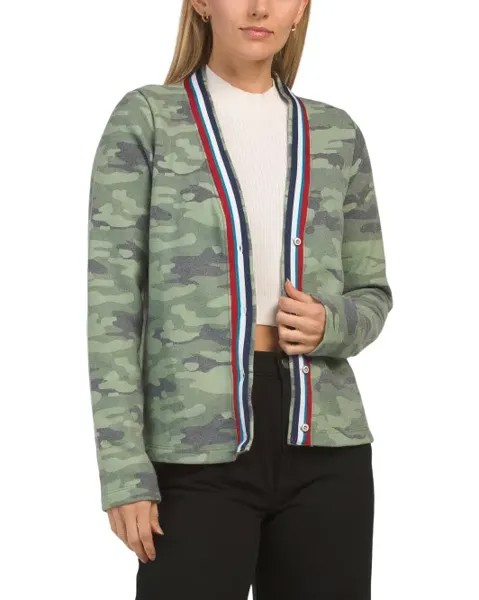 Кардиган с камуфляжным принтом Made In USA Sol Angeles, цвет Camo