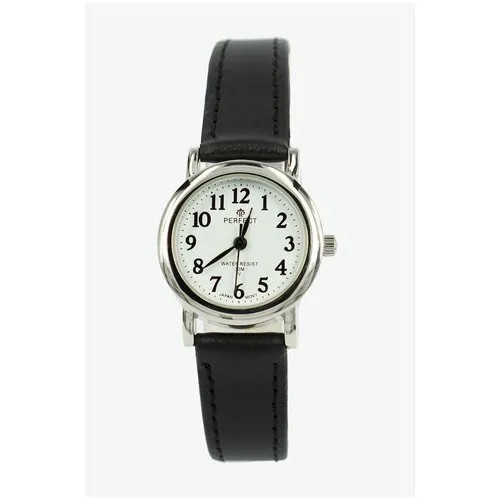 Perfect часы наручные, кварцевые, на батарейке, женские, металлический корпус, кожаный ремень, металлический браслет, с японским механизмом LX017-083-1