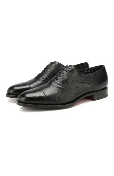 Кожаные оксфорды Santoni