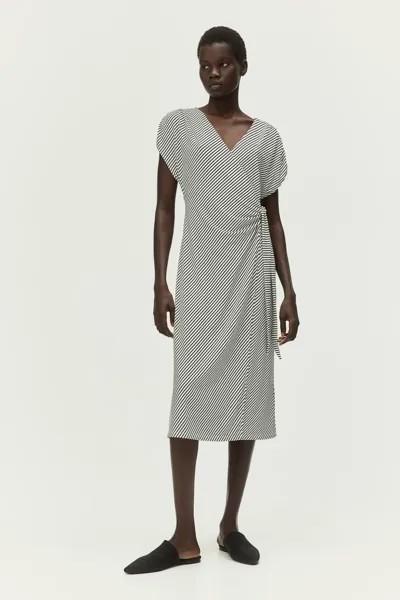 Платье из джерси  H&M, белый