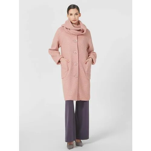 Пальто реглан Lo, размер 44, розовый
