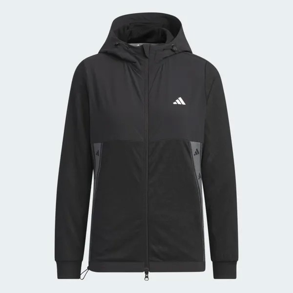 Худи Adidas Fabric mix stretch, черный