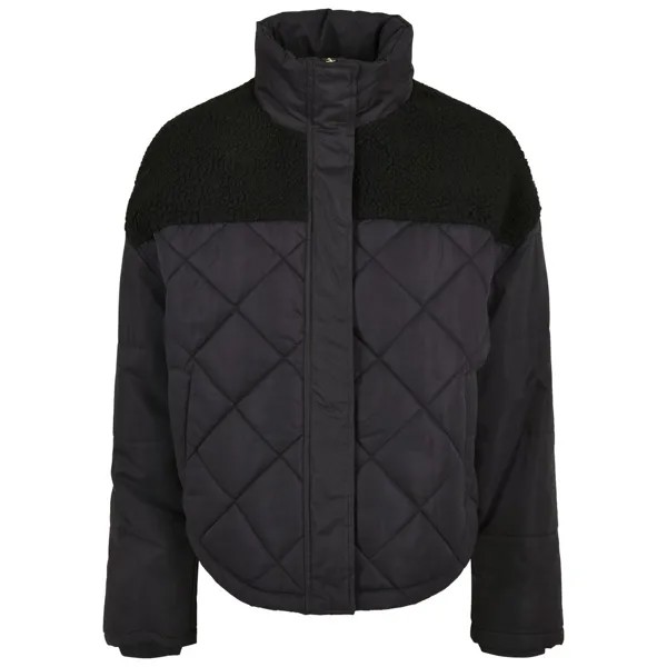 Куртка Urban Classics Diamond Quilt Puffer Oversized, черный