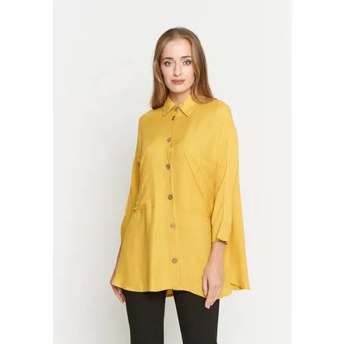 Блуза Мадам Т, размер 44, желтый