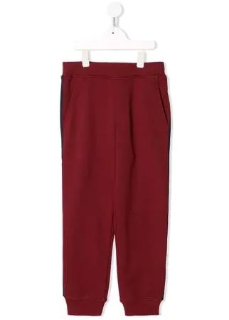 Emporio Armani Kids спортивные брюки с логотипом
