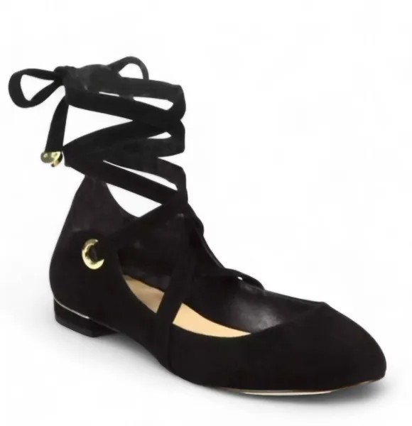 Черные балетки Dakar Diane von Furstenberg, черный