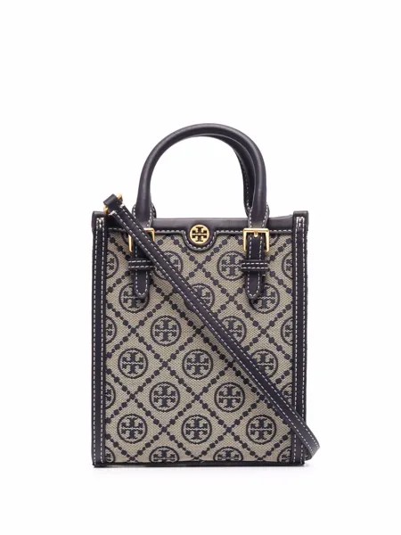 Tory Burch сумка-тоут с вышитым логотипом