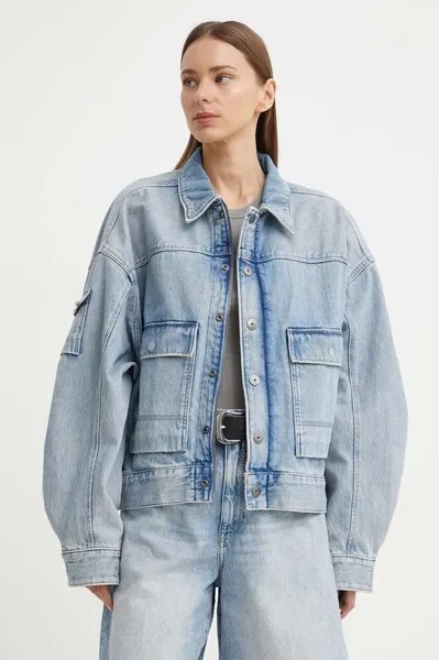 Джинсовая куртка G-Star Raw, синий