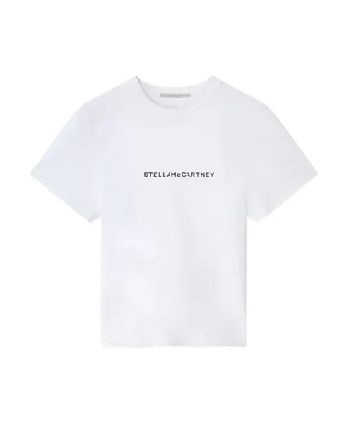 Футболка и поло с надписью r Stella Mccartney, белый