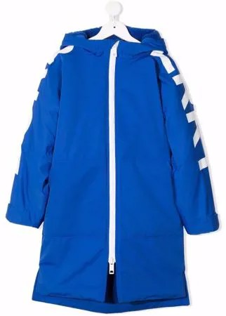 Burberry Kids пальто с логотипом