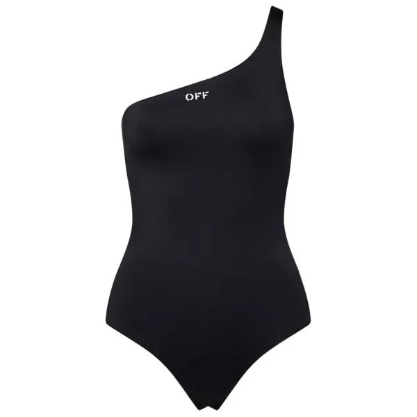 Купальник polyamide swimsuit Off-White, черный