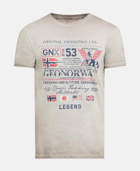 Футболка Geographical Norway, хаки