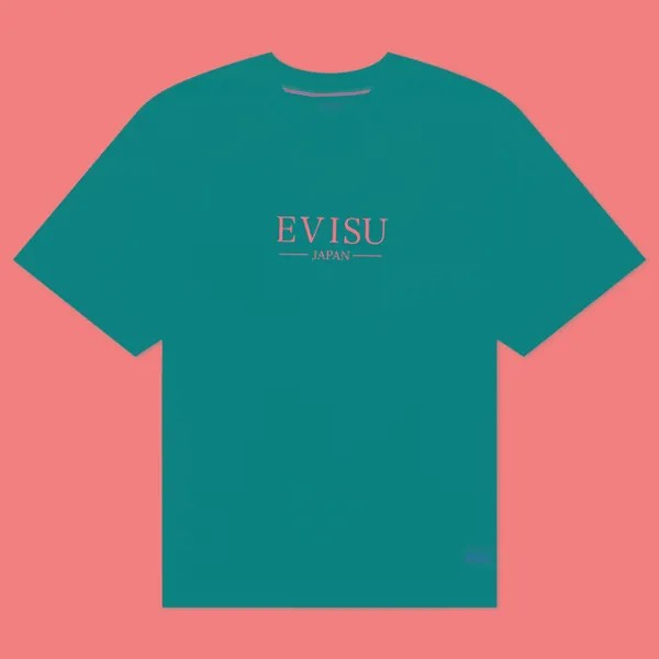 Мужская футболка Evisu The God Of Fortune Riding Waves