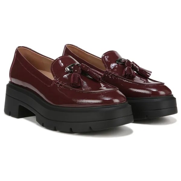 Женские лоферы Desi среднего/широкого размера Naturalizer, цвет cabernet sauvignon patent leather