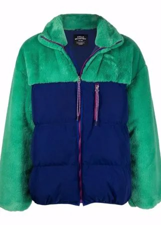 Stella McCartney пуховик из шерпы