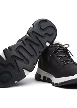 Мужские ботинки City Hiker Low, SWIMS, Black/White, 43