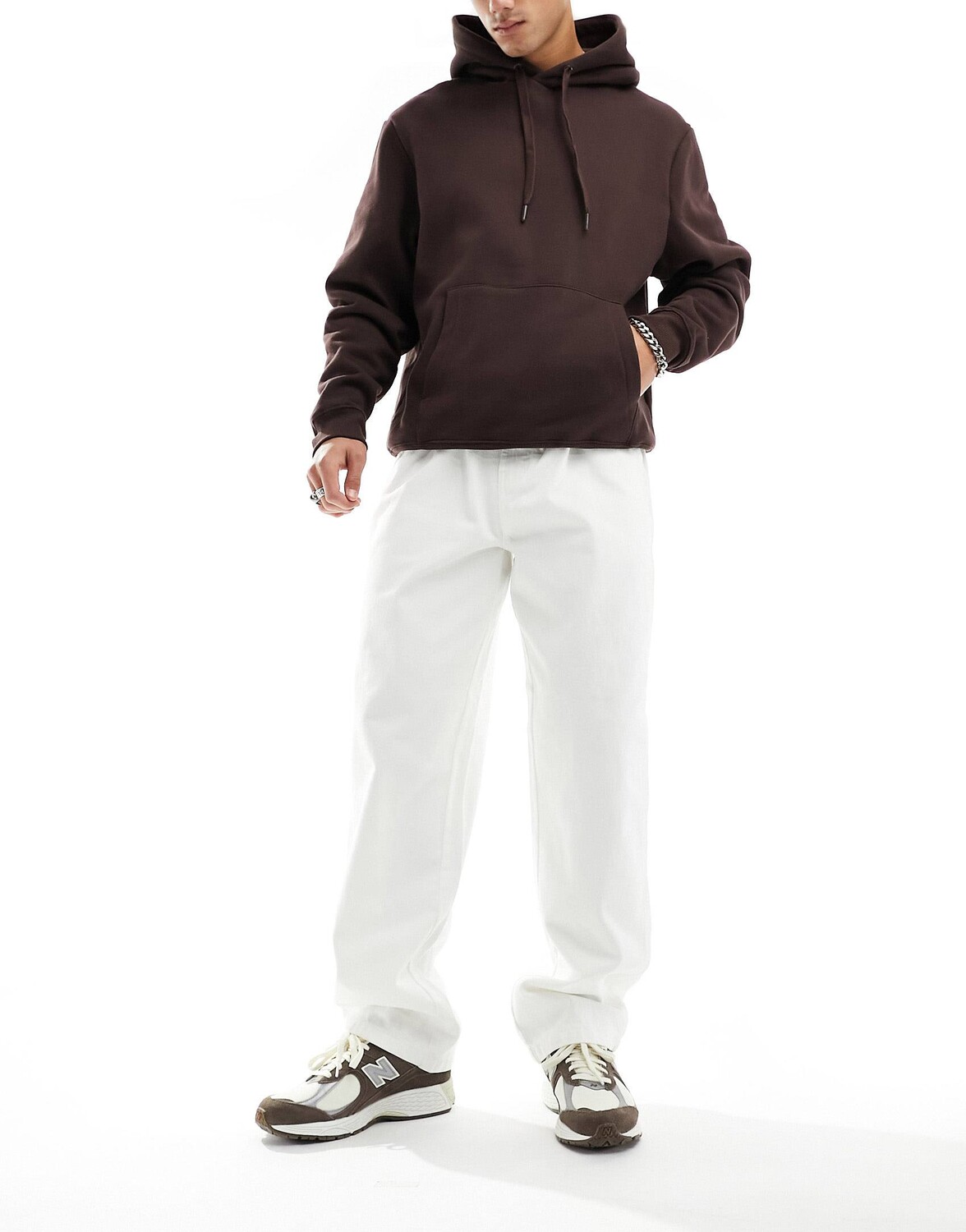 Джинсы Dickies Madison Denim Loose, белый