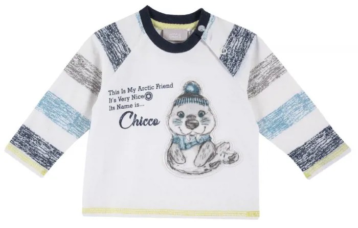 Chicco Лонгслив для мальчика Морской котик