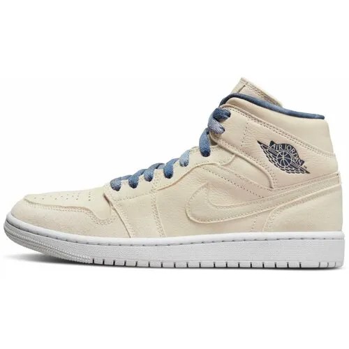Кеды NIKE Jordan 1 Mid SE Sanddrift, полнота F (EU)/ на среднюю стопу, размер 8 US, белый